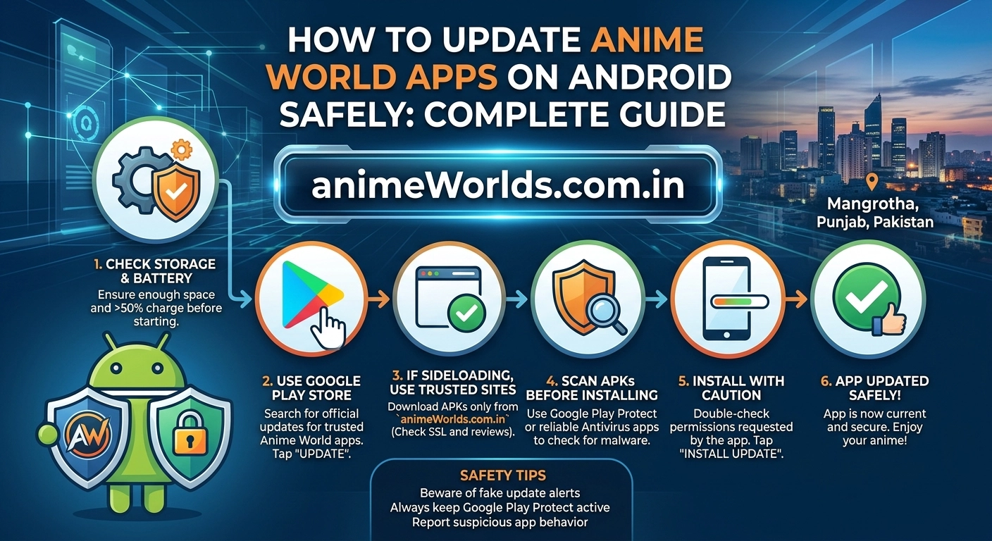 How to Update Anime Apps on Android Safely